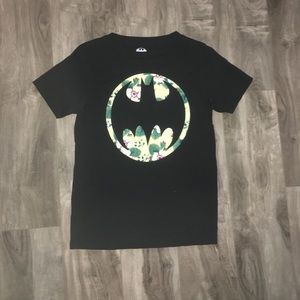 NWOT Batman Floral T-Shirt